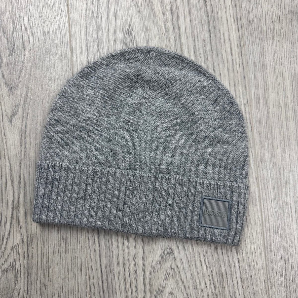 Hugo Boss 'Akaio' Beanie - Silver