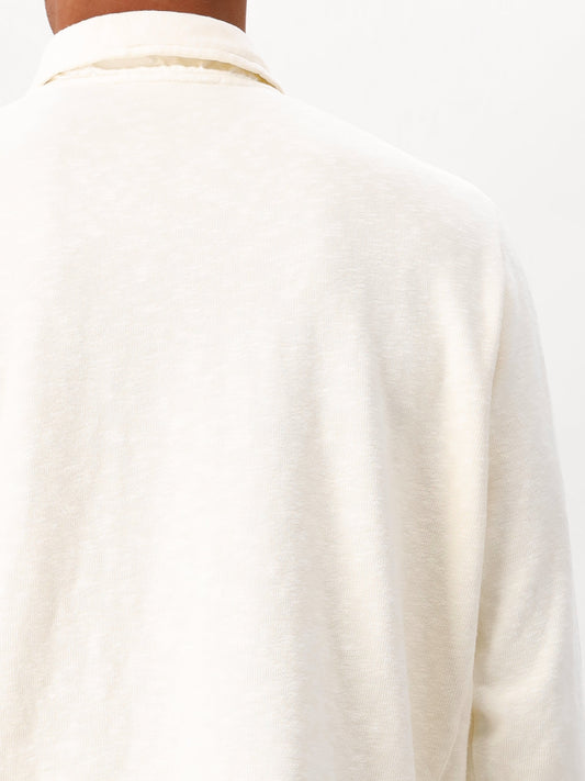 Stone Island Polo Sweater Wit