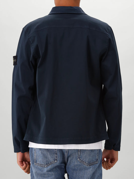 Stone Island Overshirt Blauw