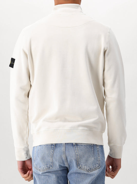 Stone Island Sweater Beige Half Zip