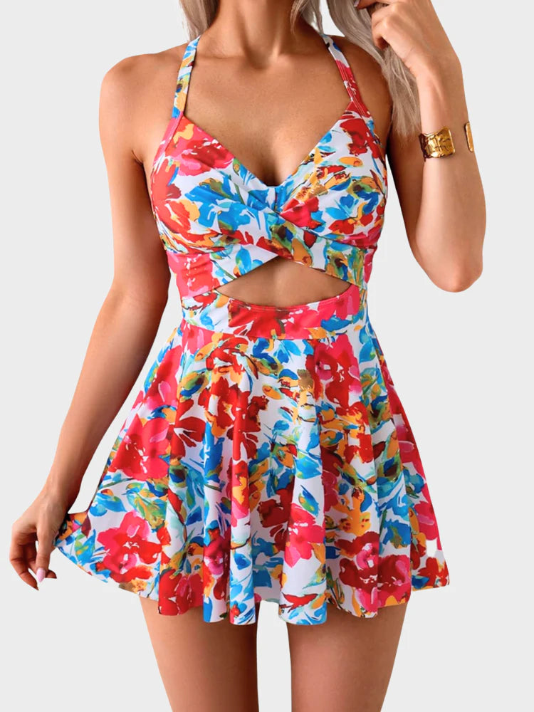 Tummy Control Slimming One-Piece Swimsuit