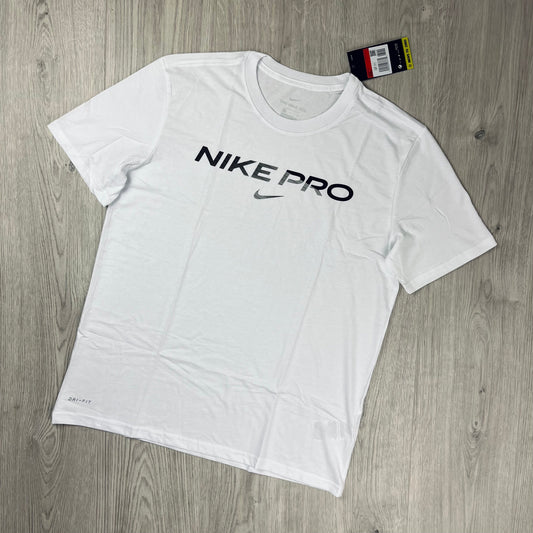 Nike Pro T-Shirt - White