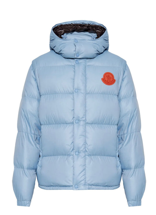 GIUBBINO MONCLER UOMO CELESTE