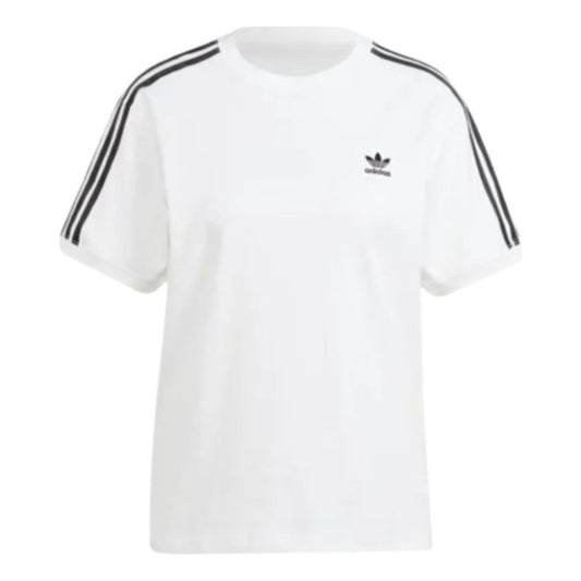 (WMNS) adidas 3-Stripes T-Shirt Asia Sizing 'White Black' IR8051