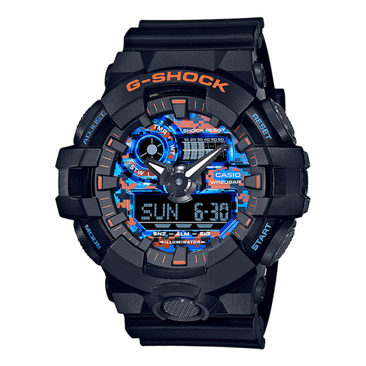 CASIO G-Shock Analog-Digital 'Black' GA-700CT-1APR