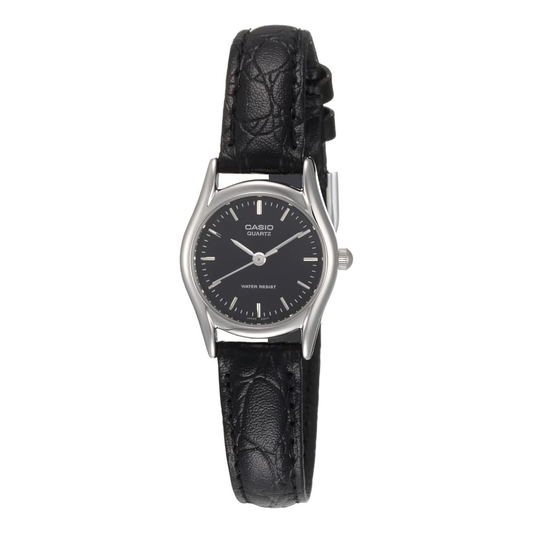 CASIO ENTICER Series Retro Black Analog LTP-1094E-1A