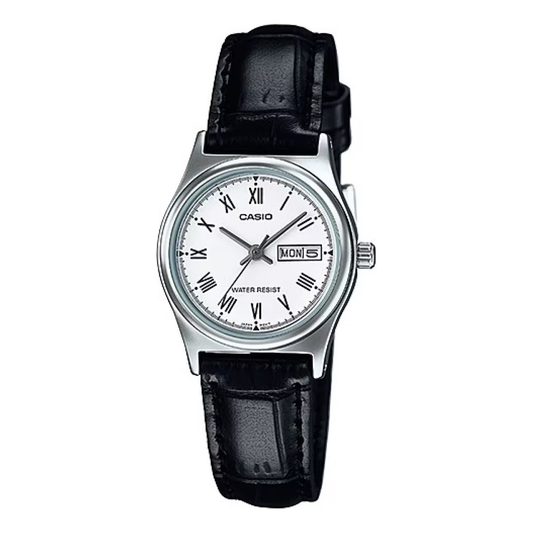CASIO Quartz Waterproof Black Analog LTP-V006L-7B