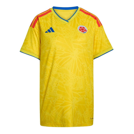(WMNS) adidas Colombia 26 Home Jersey Asia Sizing 'Impact Yellow' JZ8788
