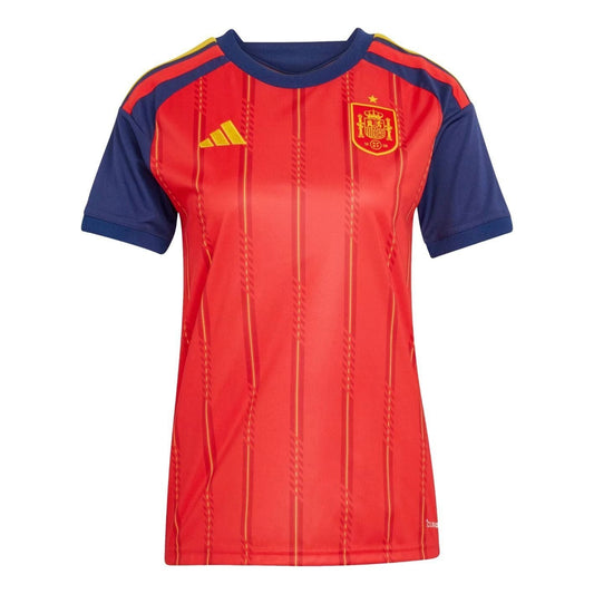 (WMNS) adidas Spain 26 Home Jersey Asia Sizing 'Vivid Red' JZ5756