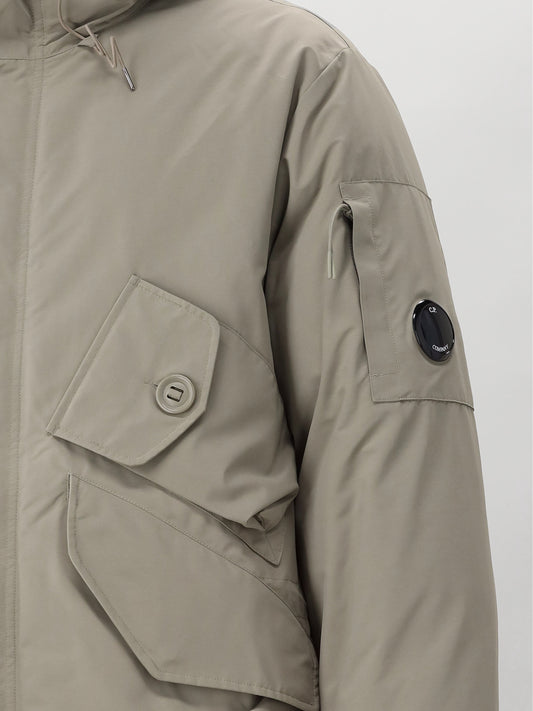 C.P. Company Jas Groen Long Jacket Recycled