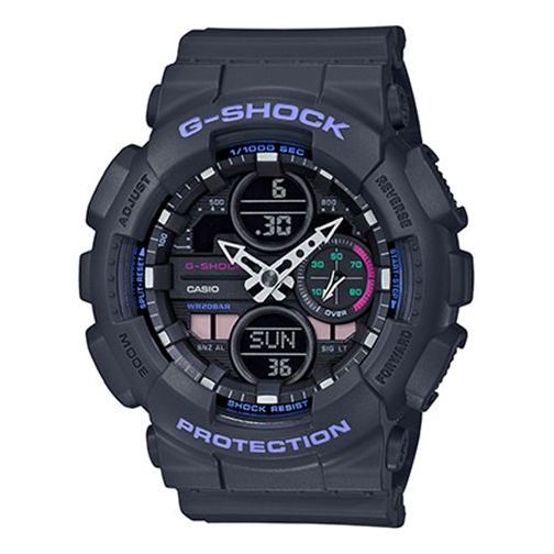 CASIO G-Shock Analog-Digital 'Black Purple' GMA-S140-8APR