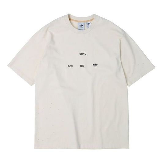 adidas x SONG FOR THE MUTE Logo T-Shirt Asia Sizing 'White' HS9468