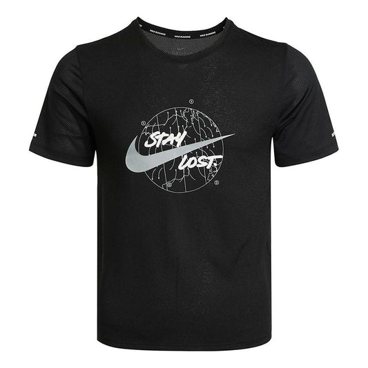 Nike Dri-FIT Mylar Wild Run Tee Men's Black DA0217-010