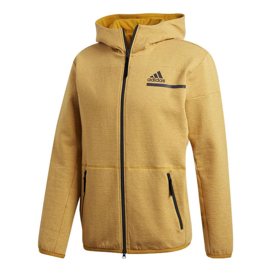 adidas Zne Fz M Winter Solid Color Fleece Lined Stay Warm Hooded Jacket GU2078
