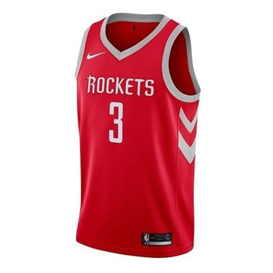 Nike Chris Paul Rockets Icon Edition NBA Swingman Jersey For Men Red 864477-661