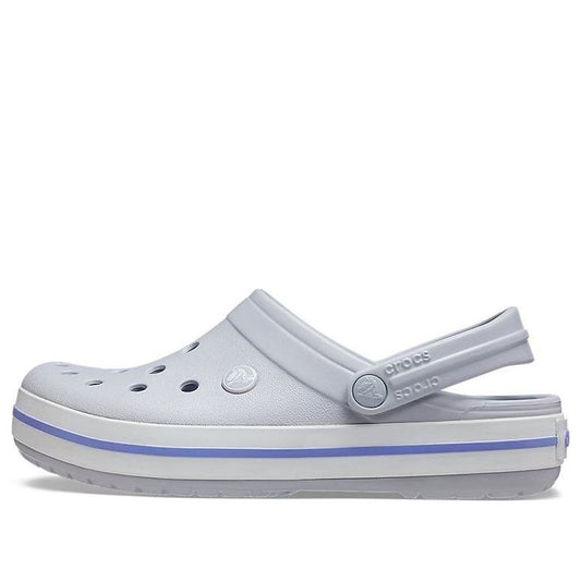 Crocs Crocband Lightweight Wear-Resistant Unisex Gray Sandals 11016-1FH
