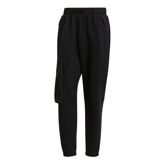 adidas Cargo Pant Stripes Jogging Sport Trousers Men's Black GM5786