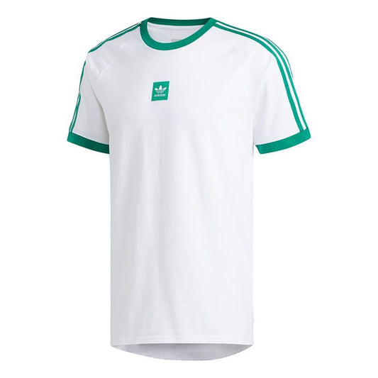 adidas originals Printing Casual Sports Round Neck Short Sleeve White EC7376