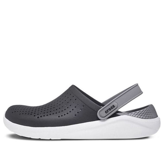 Crocs LiteRide Sandals 'Black Smoke Grey' 204592-05M