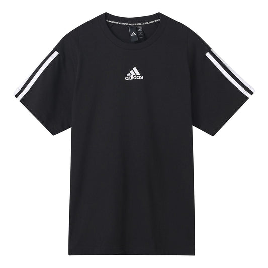 adidas Must Haves 3-Stripes Sport T-Shirt 'Core Black' DT9955