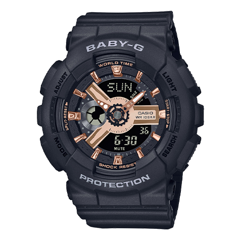 CASIO Baby-G 'Black Rose Gold' BA-110XRG-1AJF