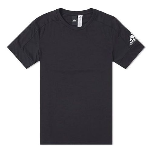 adidas Breathable Cozy Casual Round Neck Black CG2097