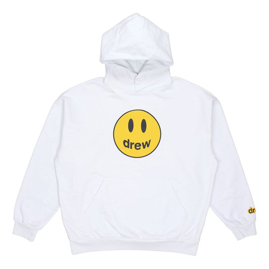 Drew House Mascot Smiling Face Printing Unisex White DR-SS20-017