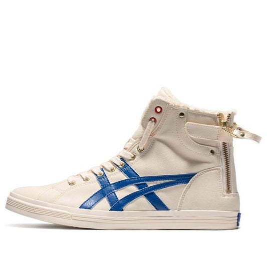 ASICS Double Clutch White/Blue Casual Board Shoe 1203A037-100