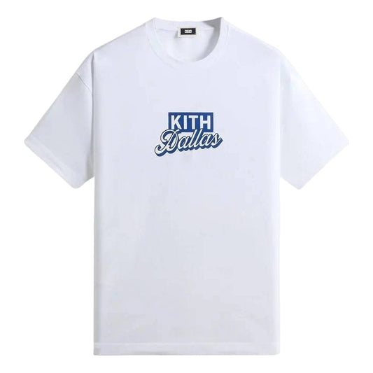 KITH Dallas Classic Logo T-Shirt 'White' KHMG030071-101