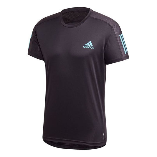 adidas OWN The Run Tee Running Sports Short Sleeve Black FT1428