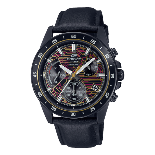 CASIO Analog 'Black' EFV-540CL-1AVUPR