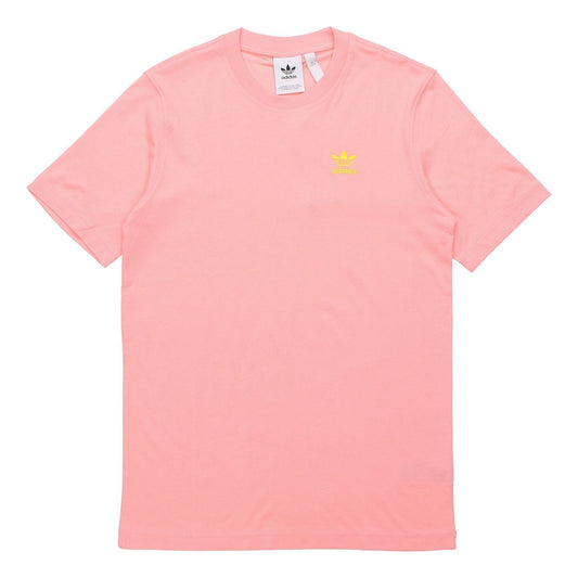 adidas originals Front Back Tee Sports Short Sleeve Pink FM3349