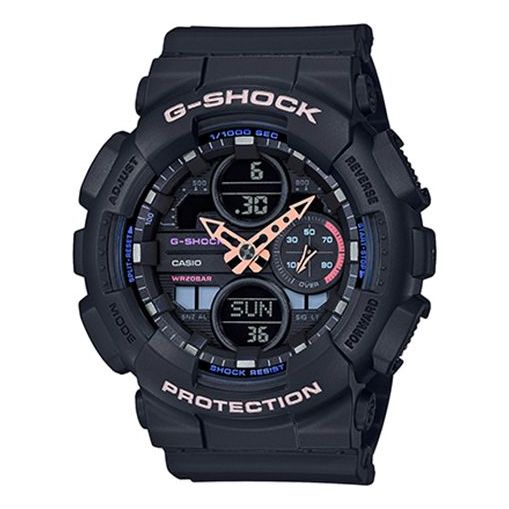 CASIO G-Shock Analog-Digital 'Black' GMA-S140-1APR