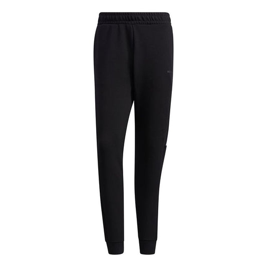 adidas neo M Cs Db Tp 2 Logo Stripe Athletics Sports Knit Bundle Feet Pants Black GP5681