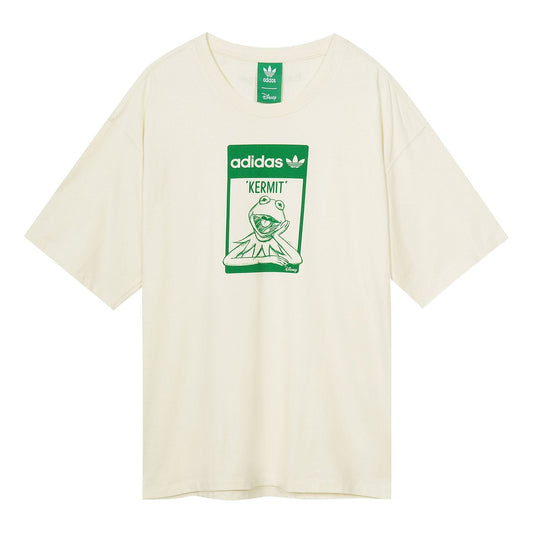 adidas originals Tee Kermit F Printed Unisex Milky-white GQ4152