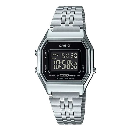 Casio Standard Classic Retro Digital Watch 'Silver Black' LA680WA-1B