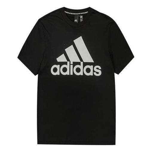 adidas Classical Logo Printed TEE Men Black DT9933