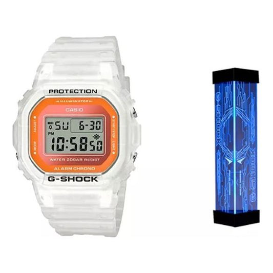 CASIO G-Shock Square 'White' DW-5600LS-7A