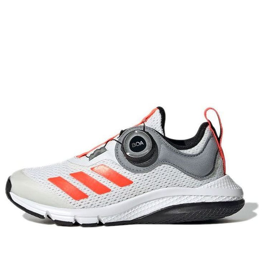 (GS) adidas ActiveFlex Boa J 'White Team Solar Orange' FZ5056