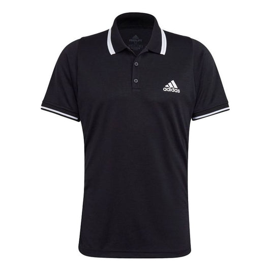 adidas Tennis Sports Short Sleeve Polo Shirt Black GL5340