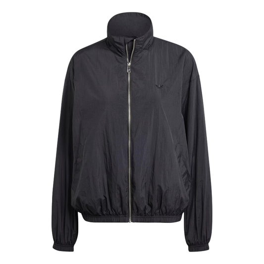 (WMNS) adidas originals Premium Essentials Nylon Windbreaker Asia Sizing 'Black' IT6726