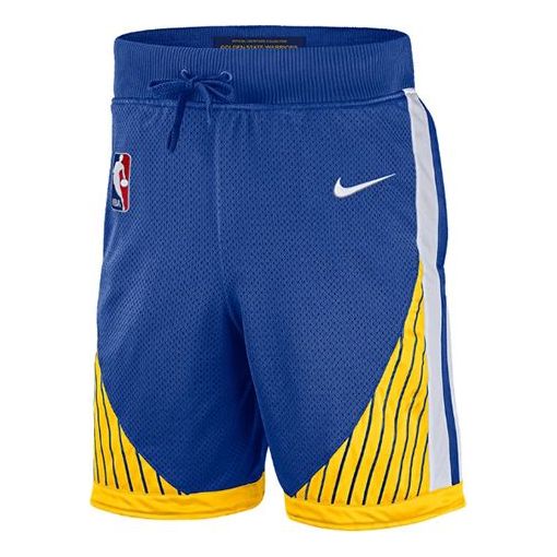NBA-Nike Warriors Sports Basketball Shorts Navy Blue AJ9168-495