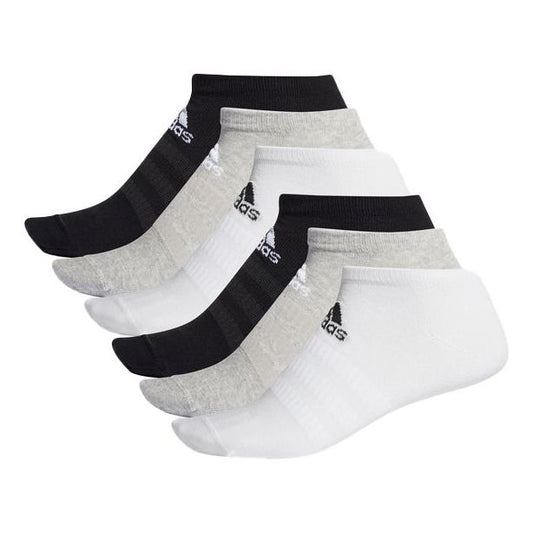adidas Unisex Logo Embroidery Sock Combination Pack Black/White/Grey DZ9407