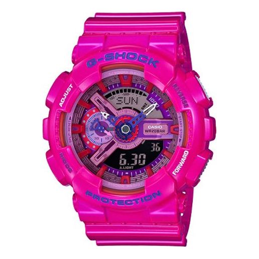 CASIO G-Shock Analog-Digital 'Pink' GA-110MC-4A
