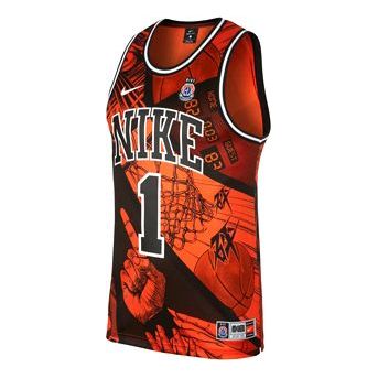 Nike As Hbl Dna Jersey Tank Nike High School League Men's Basketball Vest 'Orange Red' CI9081-890