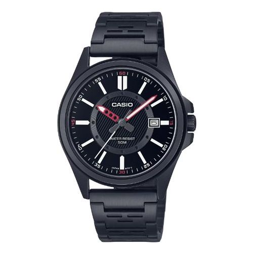 CASIO Analog 'Black' MTP-E700B-1EV