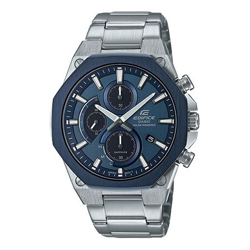 CASIO EDIFICE Solar Powered Mens Blue Analog EFS-S570DB-2A