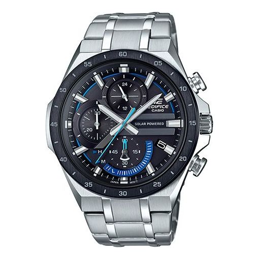 CASIO Quartz EDIFICE Waterproof Sapphire Crystal Mens Silver Analog EQS-920DB-1B