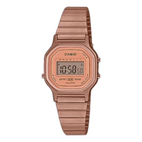 CASIO Female YOUTH Japan / South Korea Fashion Waterproof Pink Digital LA-11WR-5A