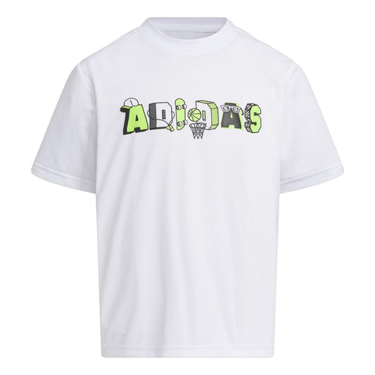 (PS) adidas Sportswear Express T-shirt 'White' IQ1007